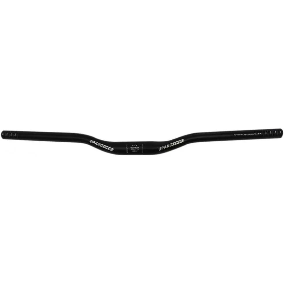 Mountain Bike Road Bike Handlebar Aluminum Alloy Flat Bar Riser Bar 25.4mm600mm & 31.8mm620mm(Riser Bar 31.8mm620mm)