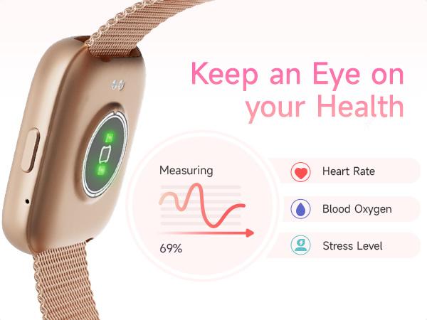 TOOBUR Smart Watch with Answer/Make Calls Fitness Activity Tracker with 100+ Sport Modes & 2 Bands, Sleep Monito，Smart Voice Assistant, Smart Watches for iOS, Android Watch, Ideal Birthday & Holiday Gifts For Men Women