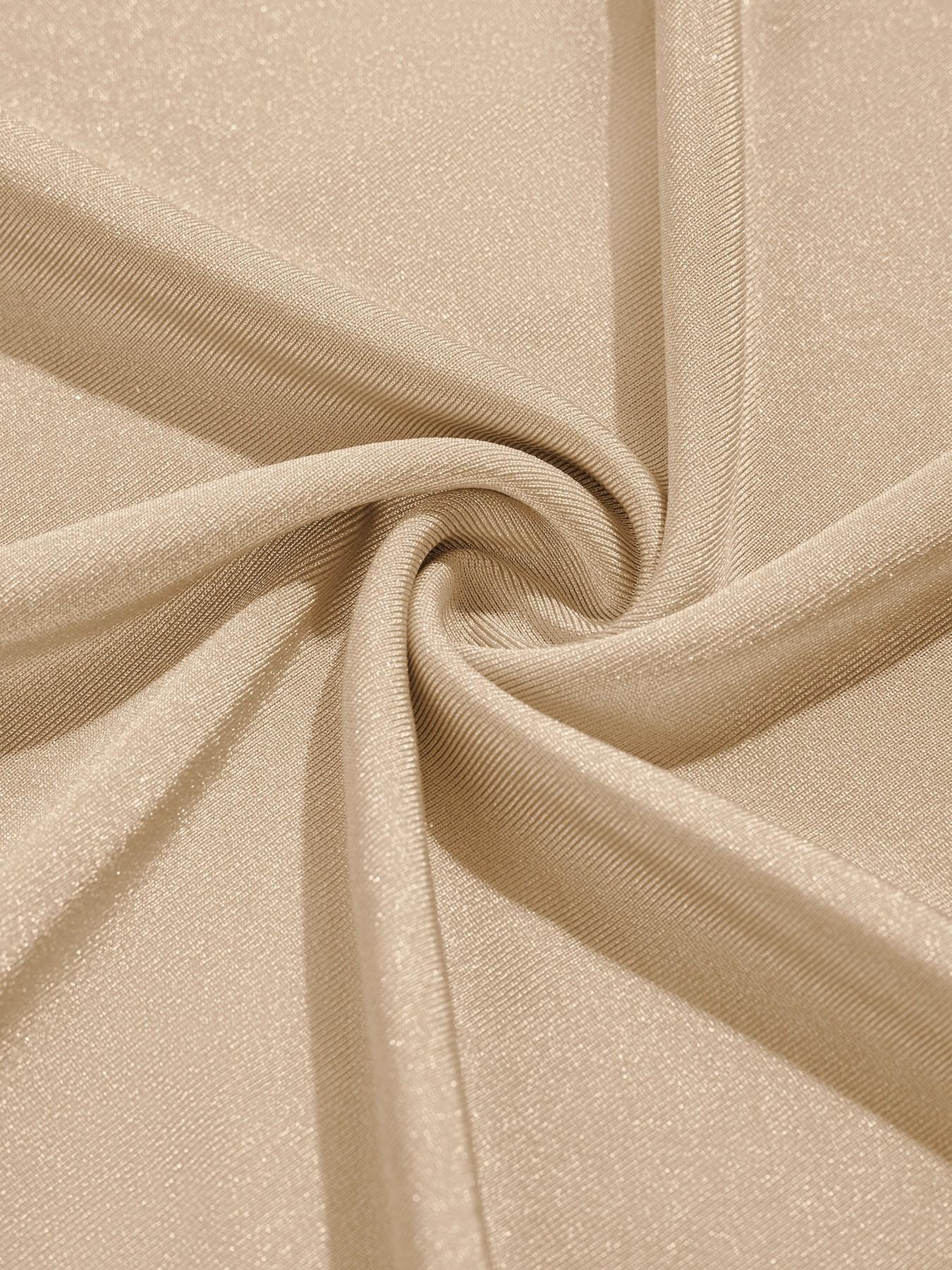 Plus Size Elegant Slim-Fitting Long Sleeve Maxi Dress, High Waist Pleated Ruched Bodycon Dress for All Seasons, Perfect for Valentine's Day and Special Occasions