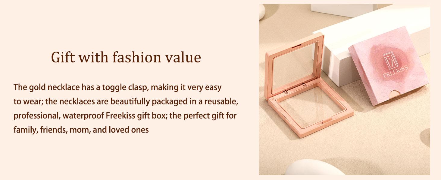 Tewiky Layered Toggle Necklaces for Women: Dainty Link Chain Necklaces Paperclip Cuban Rope Adjustable Choker T-Bar Toggle Clasp Chunky Necklace For Valentine's Day gifts Trendy Jewelry