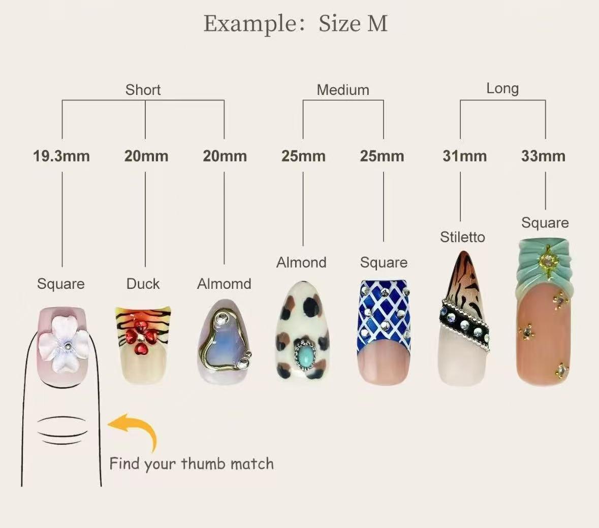 Sumi-Customized Nails Picked In Liveroom