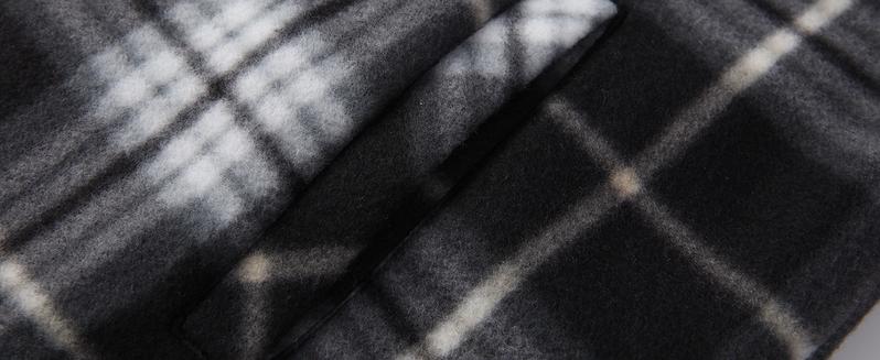 Men's Flannel Shirt Jacket with Sherpa Fleece Lining, Plaid Pattern Hooded Coat, Full Zip Winter Outerwear, Casual Warm Clothing