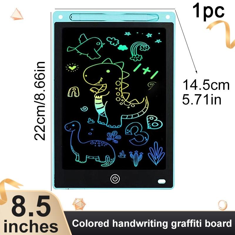 LCD Writing Tablet with Colorful Screen, Drawing & Stylus, Battery-Powered, Educational Board Game, Ideal Gift, Interactive Learning Tool