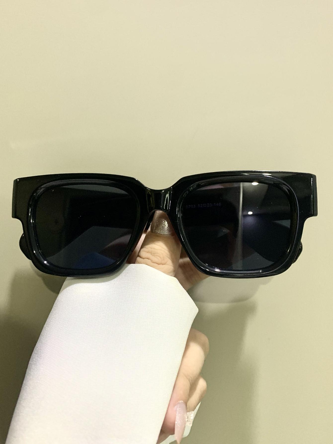 Small Square Glasses, Simple and Casual Fashion Eyewear, Thick-Frame Eyeglasses for Men and Women, Perfect for Daily Wear, Square Chunky Frame, Square Frames Glasses
