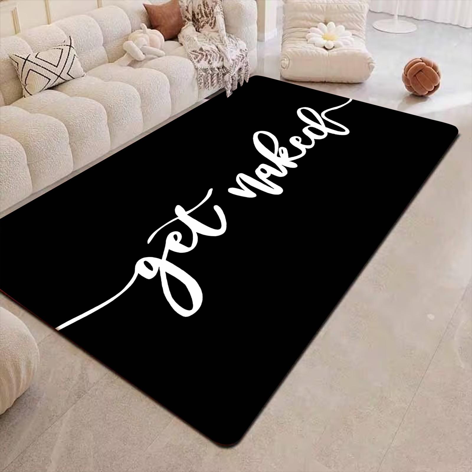 Get Naked Bathroom Mat, Fun and Non-Slip Bath Rug, Absorbent and Easy to Clean, Perfect for Unique Bathroom Decor, Bathroom Decorative Mat, Bathroom Floor Mat