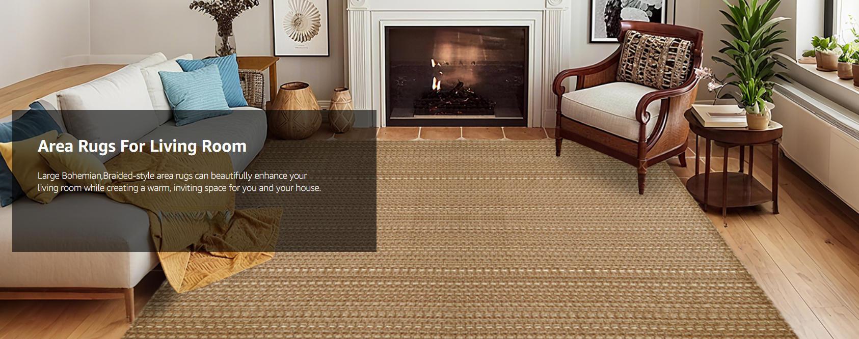 Kitchen Rug Non-Slip Washable, Absorbent Kitchen Mat for Floor, Woven Kitchen Runner Rug with Rubber Backing, Durable Stain Resistant Kitchen Carpet for Sink, Modern Boho Kitchen Decor, Anti-Skid Floor Runner