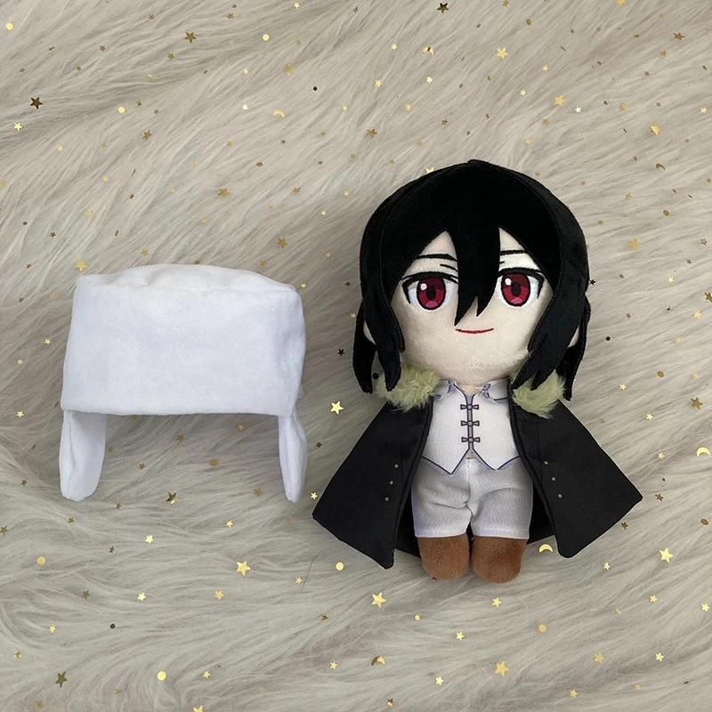 20cm Anime Dazai Osamu Osamu Dazai Nakahara Chuya Sigma Gogol Fyodor Dostoyevsky Cute Soft Stuffed Pillow Kids Birthday Gift