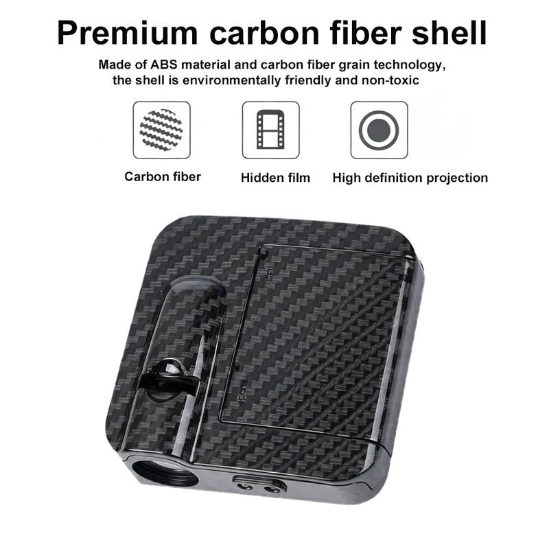 2 Pcs Buick Carbon Fiber Welcome Lights, Car Door Projection Lamp, Laser Light, Decorative Floor Lamp, Led Ambient Light (batteries Not Included)