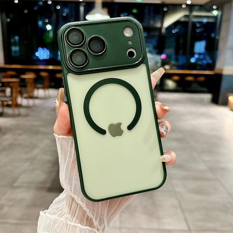 Solid Color Shockproof Phone Case, Casing, Protective Cover Compatible with iPhone 11/12/13/14/15/16 Pro Max, Phone Accessory