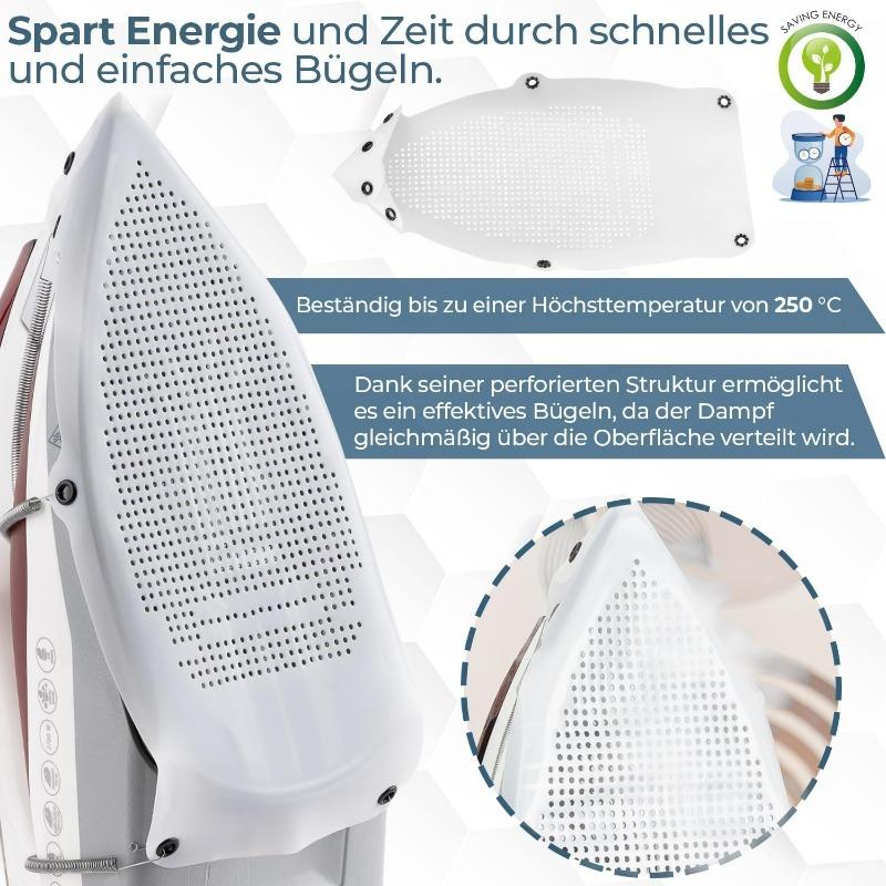 New Premium Teflon Ironing Board Cover, Heat-resistant and Long-lasting, Compatible with All Types of Irons. Suitable for All Fabrics, Easy to Install, a Must-have for Homes and Apartments. + Clothing Care / Appliance Accessories, Streamlined Shell