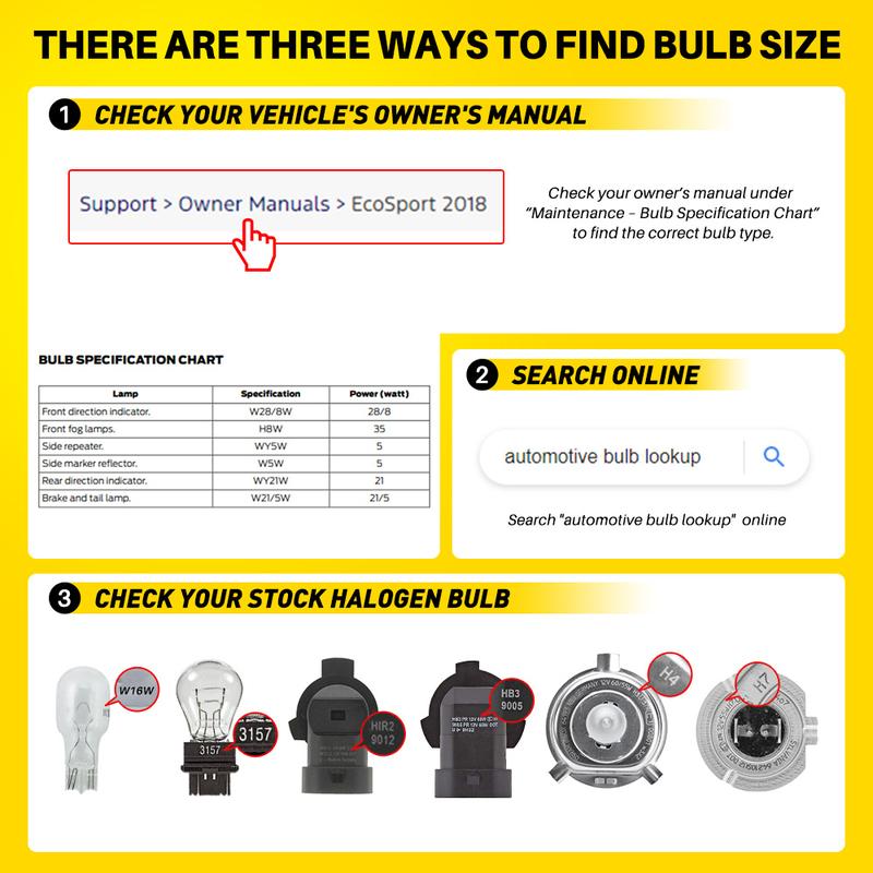 AUXITO Latest 194 LED Bulbs for License Plate Light 6500K Bright White, Canbus Error Free 168 2825 T10 W5W LED Bulb for Car Dome Door Map Courtesy Trunk Cargo License Plate Lights, Pack of 2