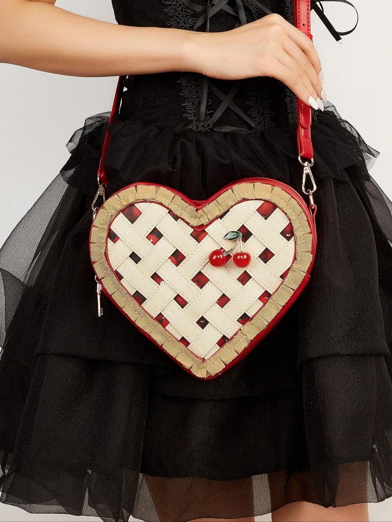 Cute Heart-Shaped Women's Shoulder Bag, Stylish Crossbody Bag for Teens, Girls Small Purse,Fashionable Handbag, Thanksgiving Birthday Gift, Party Clutch, Crossbody Purses Cute Heart-Shaped Women's Shoulder Bag, Stylish Crossbody Bag for Teens, Girls Small Purse,Fashionable Handbag, Thanksgiving Birthday Gift, Party Clutch, Crossbody Purses