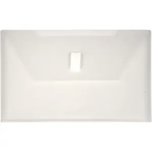 R-Line Poly Envelope with Extra Pocket, 6 x 9 Inches, Clear, Pack of 6 (92000-CR-6P)