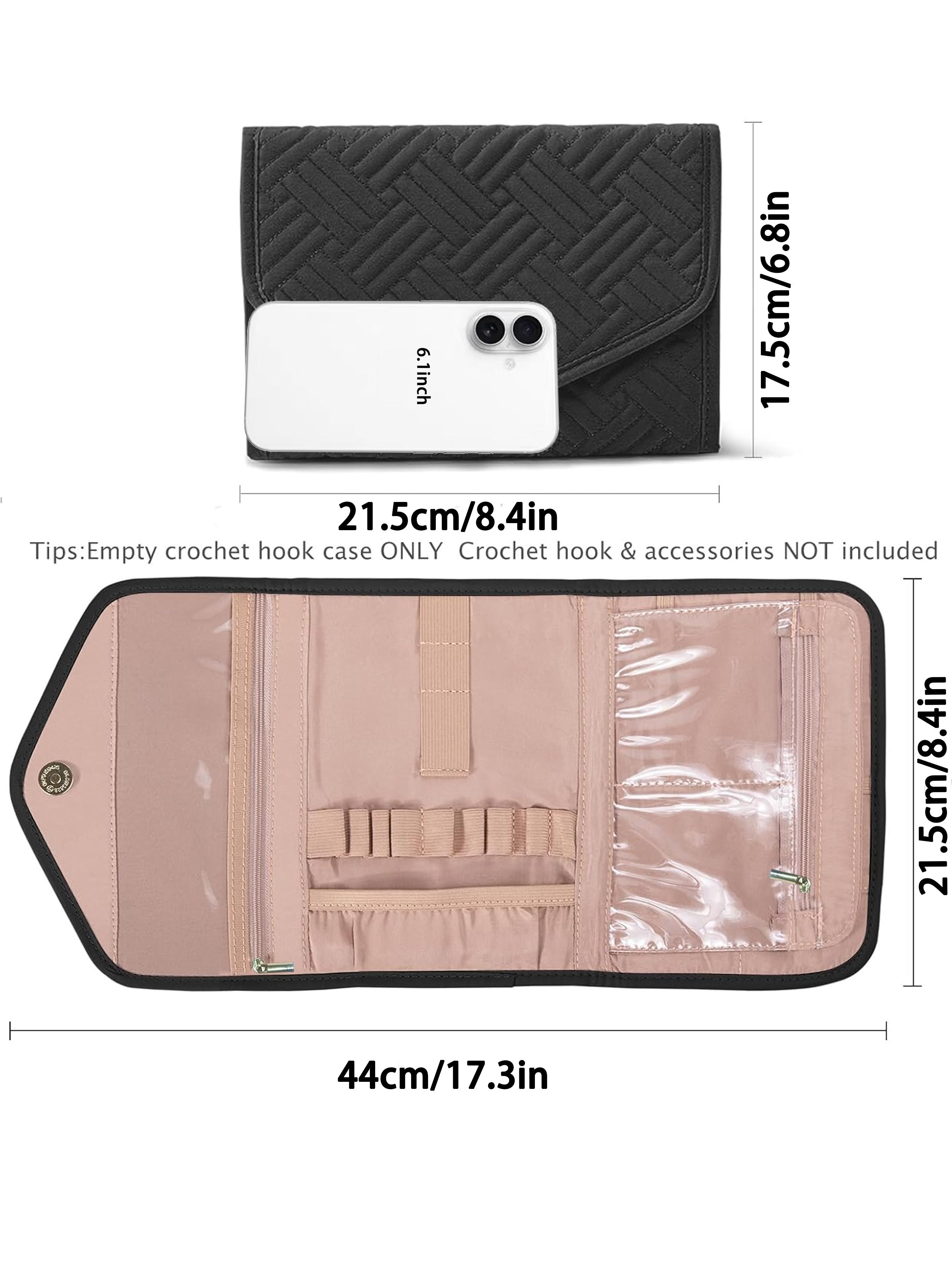 Crochet Hook Case - Foldable Organizer - Knitting & Crochet Supplies Holder