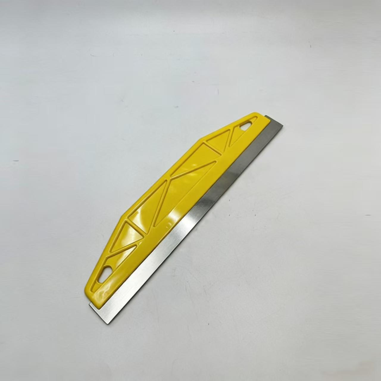 Professional 12-Inch Paint Protection Corner Guard, Ergonomic Handle, Durable Plastic and Metal, Ideal for Wall Trimming and Wallpaper Cutting