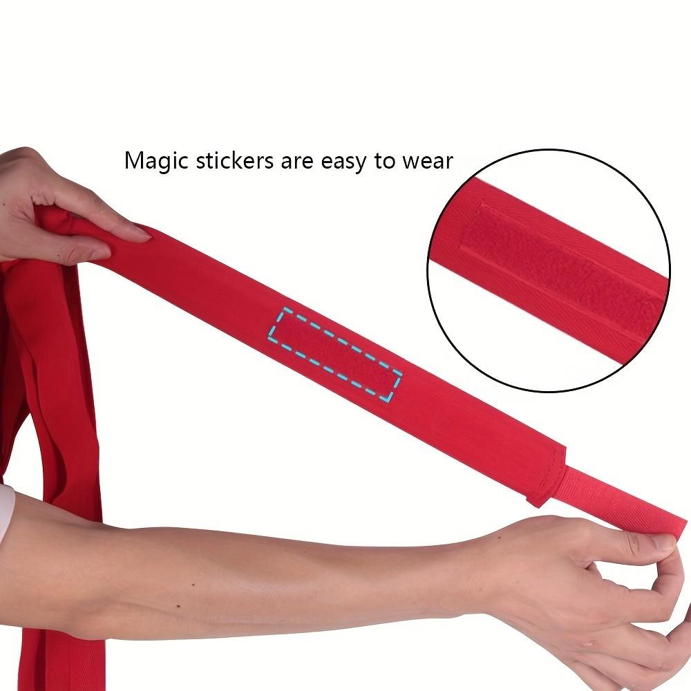 1 Pair 5m Boxing Training Hand Wraps, / Sport Wrist Guards, Breathable Sweat Absorbing, Unisex, Muay Thai Fitness, Non-Slip Support Design