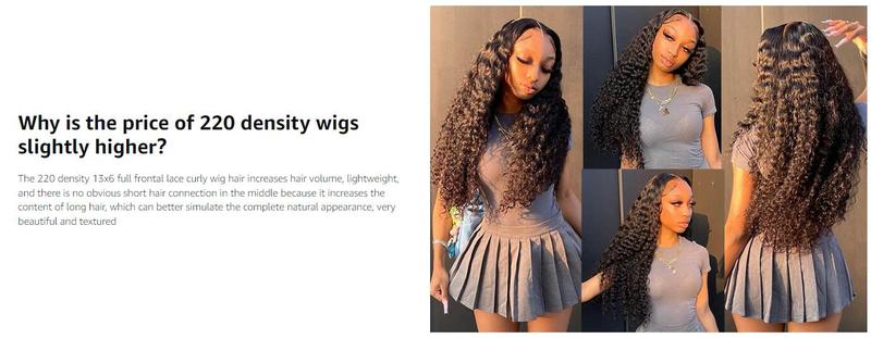 Lemoda 200% Density 15A Virgin 13x6 Deep Wave Full Lace Frontal Wig Human Hair 13x4 Water Wave density Human Hair HD Transparent Curly Front Wigs