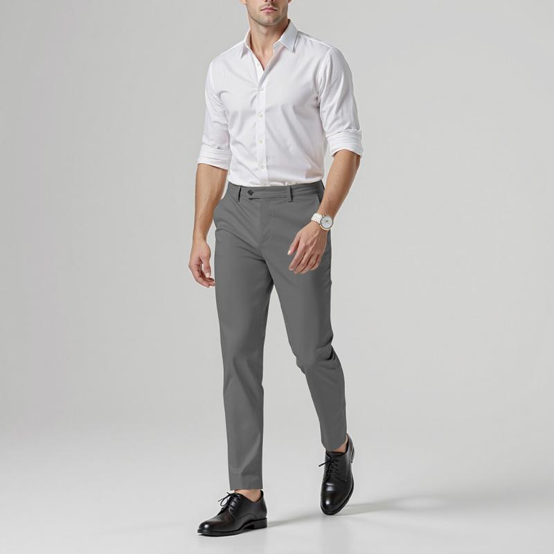 GINGTTO Mens Dress Pants Slim Fit Stretch Formal Pants for Men