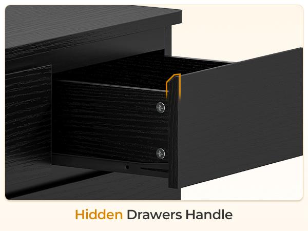 Hasuit 6 Drawer Dresser for Bedroom, Tall Chest of Drawers Storage Organizer for Closet, Modern Clothes Storage Tower with Ample Storage Space