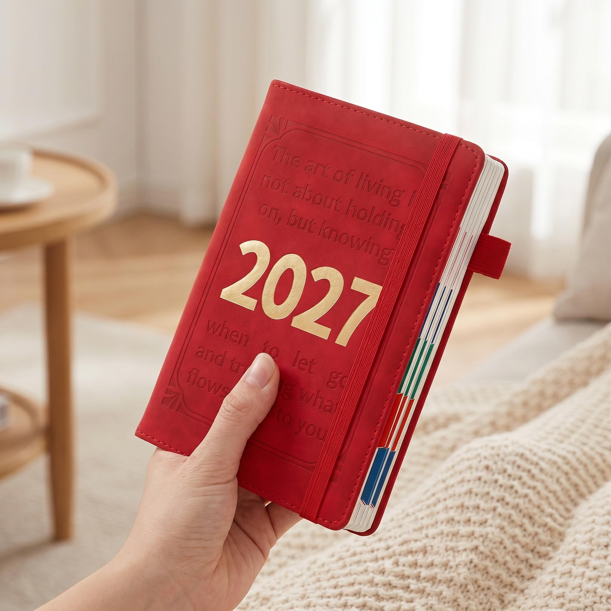 2027 Planner Daily Weekly Monthly Schedule Book, 12 Month Organizer, Goal Planning, Habit Tracker, to Do Lists, Time Management Planner