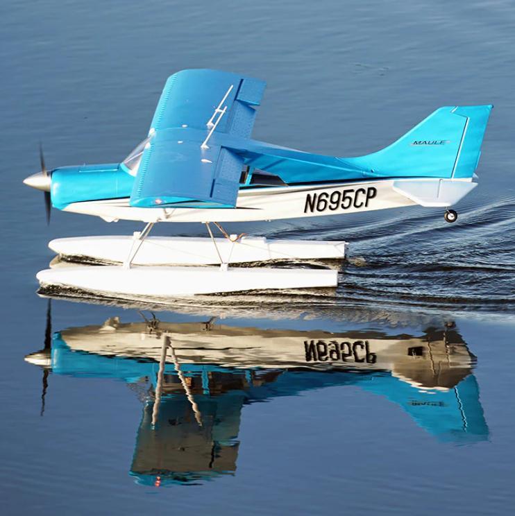 FMS 1500mm Maule with Floats RTF / PNP（RTF = plane, remote, battery, battery charger，PNP = plane only）