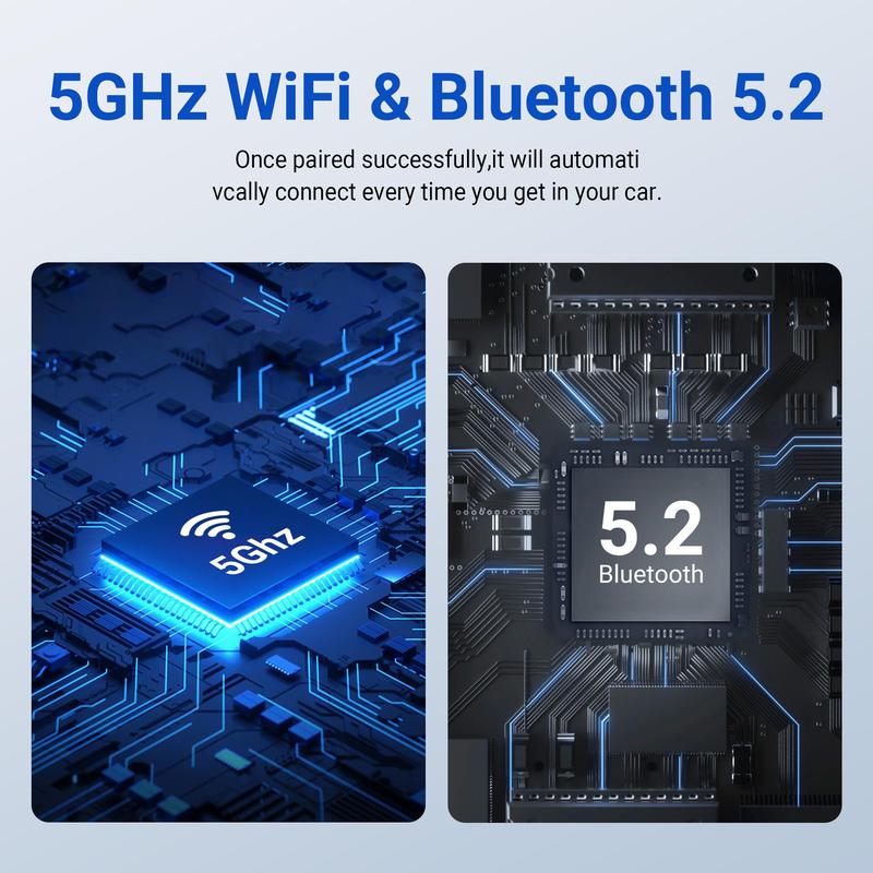 OTTOCAST Mini Cube 4.0 Wireless CarPlay/Android Auto Adapter