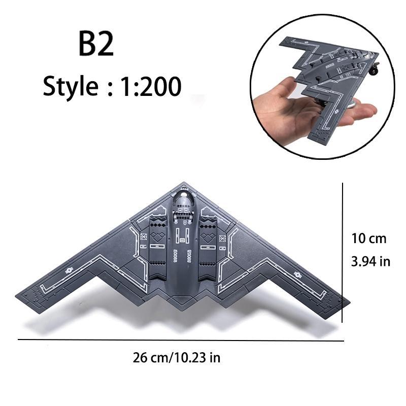 1:72 Scale Fighter Jet Building Blocks, Us F22 F35 B2 Russian Su-35 Su-57 Military Models, Perfect Birthday Gift Toy Collection