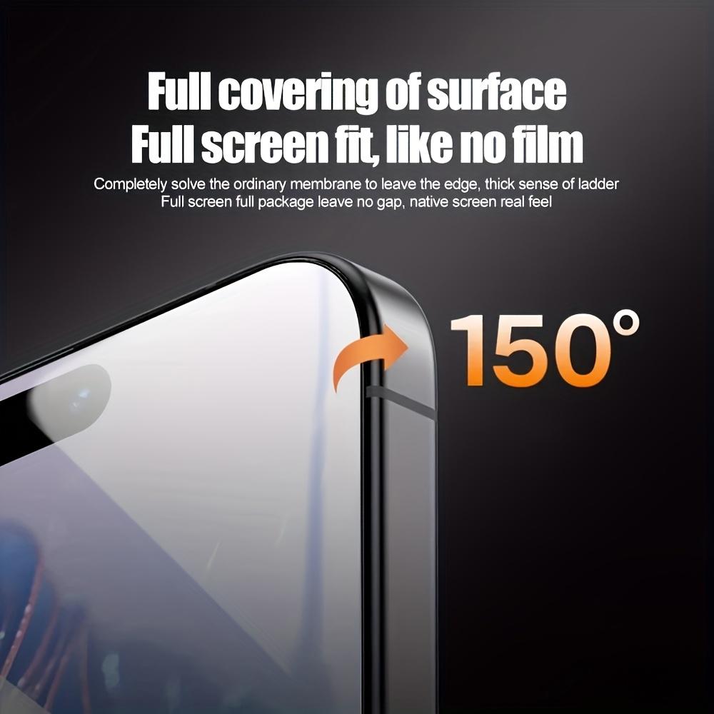 4-Pack 4K HD Oleophobic Coating Dust free Installation Screen Protector Compatible For iPhone 17 Pro Max 17 Air 16 Pro 16e 15 Plus 14 13 12 11 Pro Max X XS MAX XR Easy One-Click Application, No Dust, Anti-Fingerprint, Shatter-Proof with Tool Included