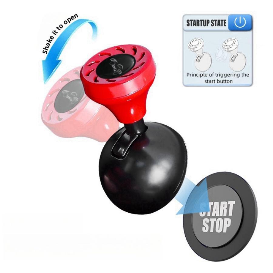 Car Engine Start Stop Button Cover, Car Engine Start Stop Button Decoration, Universal Car Interior Accessories for Multiple Car Models, Car Accessory