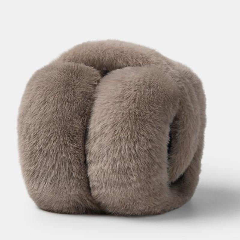 Soft Plush Ear Warmer Headband Ear Protectors, Warm Winter Accessory for Cold Weather, Stylish & Comfortable Design for Daily Use