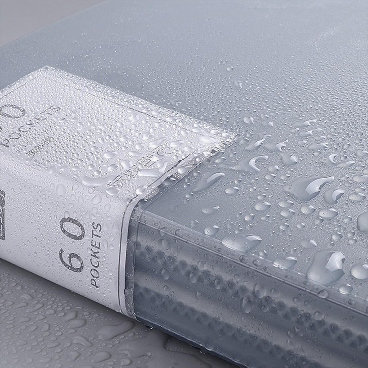 Random Color A4 Size Clear File Folder Pocket, Document Organizer for Students, Art Supplies Storage, School Essentials