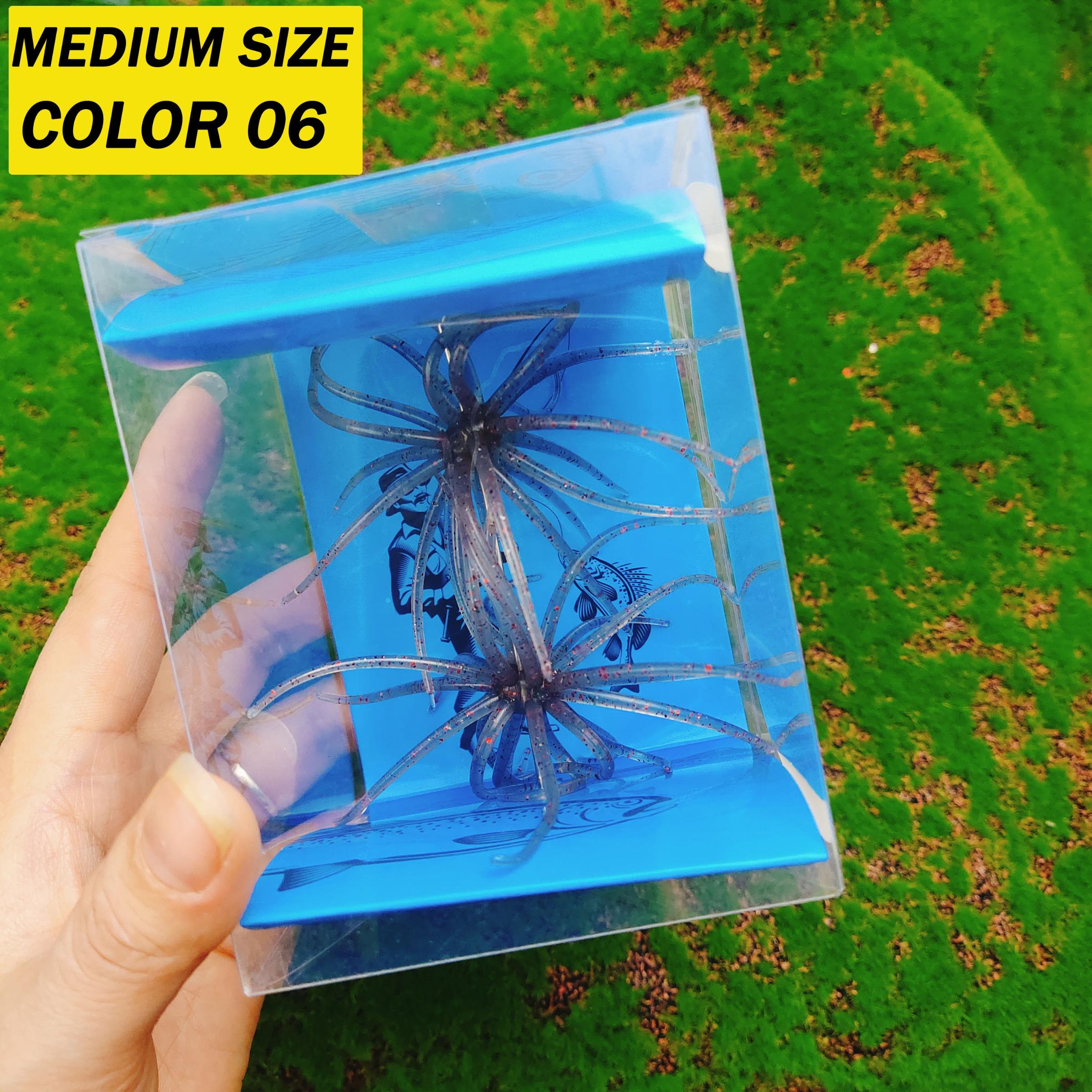 Realistic Sea Urchin Soft Bait, Large Size Single Pack, Medium Size Twin Pack, Durable Tpe Material, Fishing Lure Fake Bait