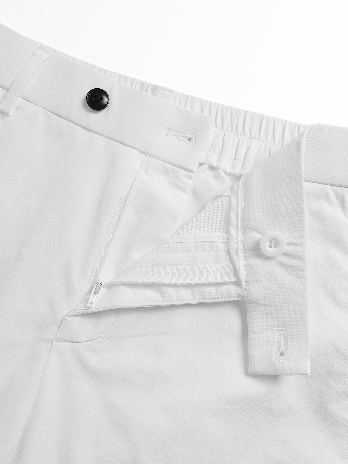 Men's Casual Solid Color Dress Pants Formal, Button Elastic Waist Fall Pants, Business Long Pants for Spring Summer Office Wear Club Wear Going Out Party