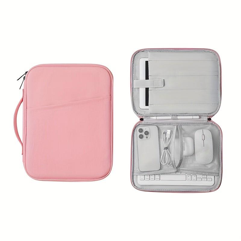 Vertical Polyester Laptop Case for Macbook Air/pro, Surface Series, Dell Xps, Hp Stream, with Pocket, Durable Protection