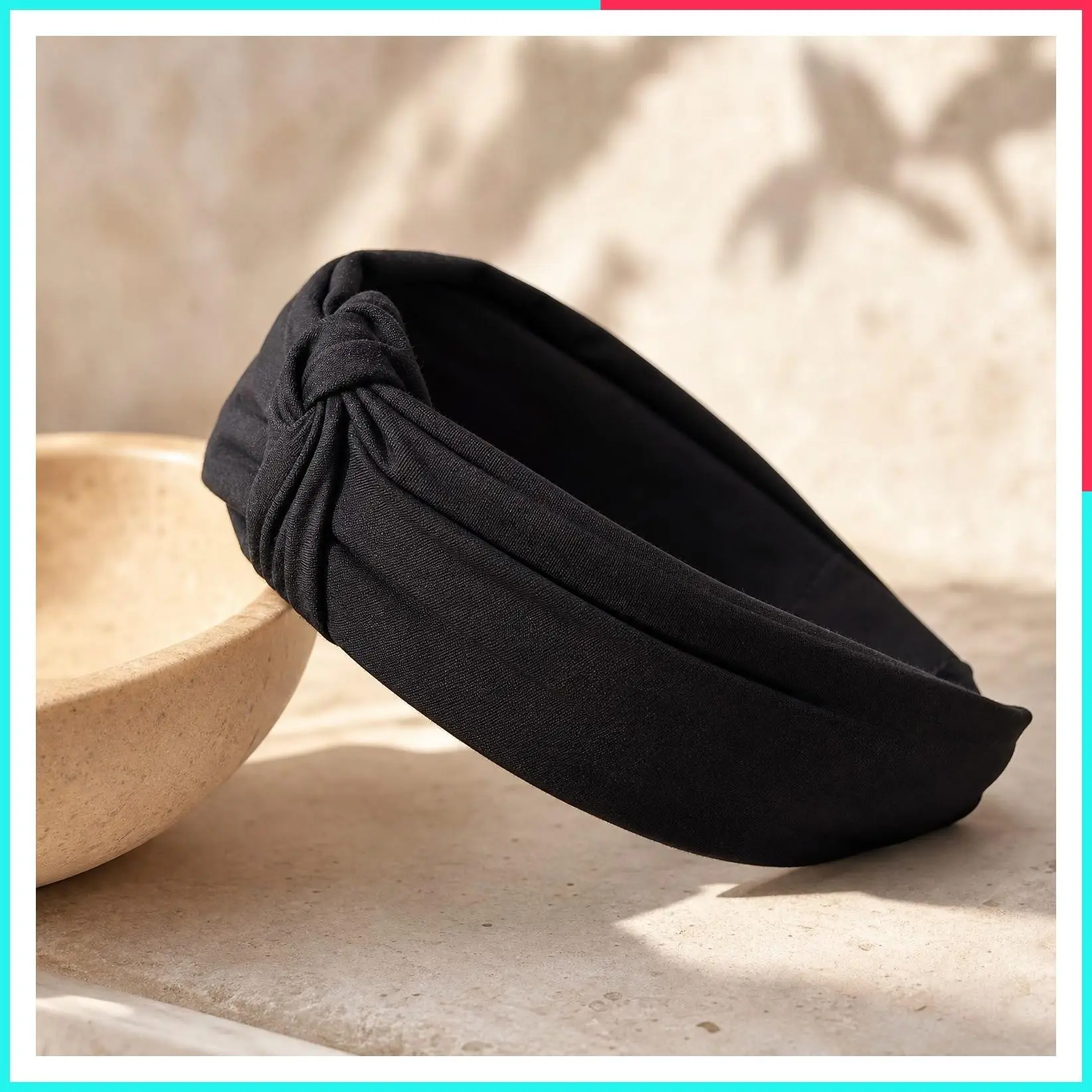 Bluetooth Headband Headphones for Women - Wireless Over-Ear Sports Headband with HD Stereo, 11H Playtime, Noise Isolation, Built-in Mic, Black