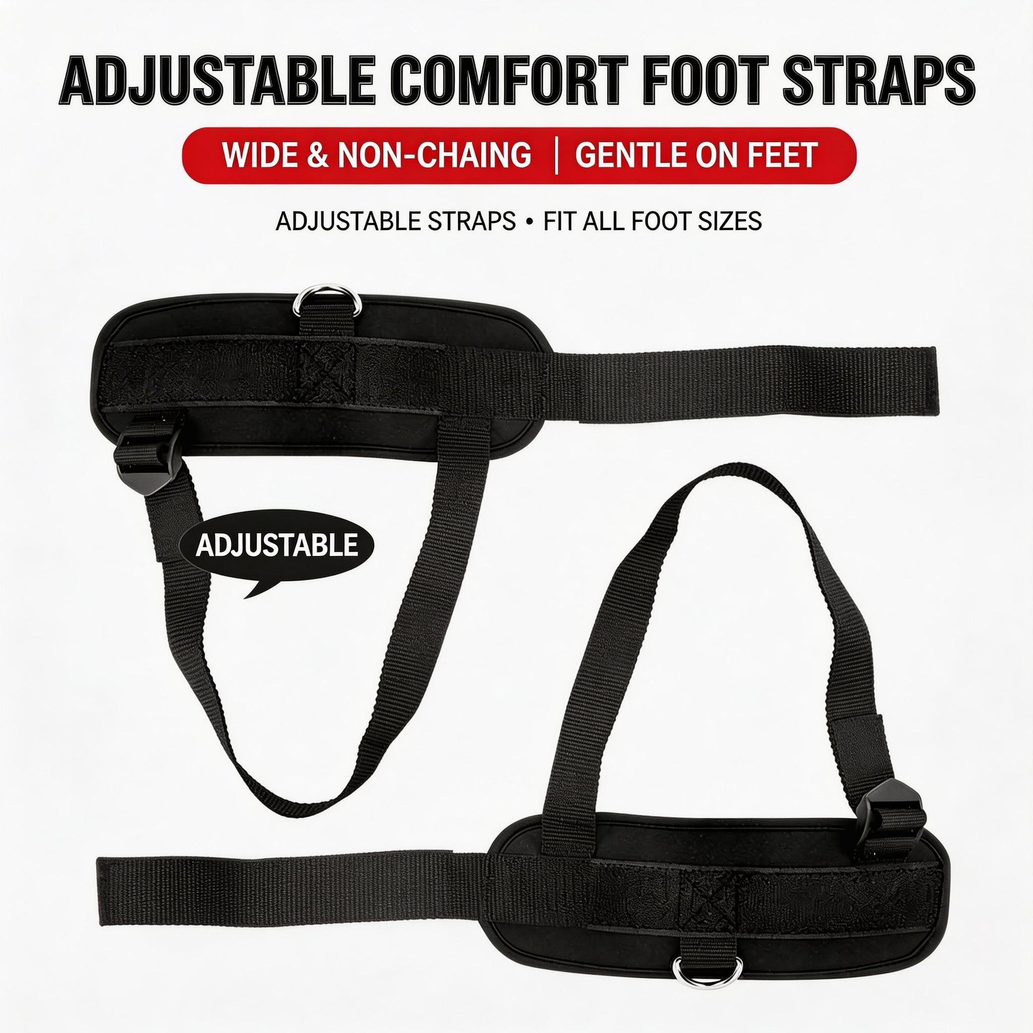 High Resistance Jump Trainer Set, Adjustable Bands for Jumping, Dunk Training, Speed & Agility, Includes Waist Belt, 2 Ankle Straps, 4 Latex Tubes