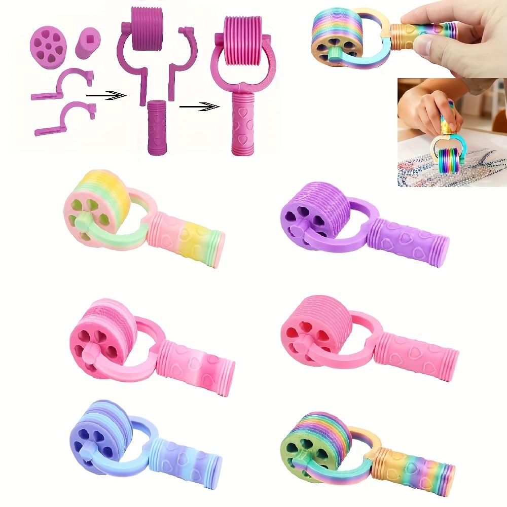 DIY Diamond Painting Roller Tool Accessories, 10 Tooth Diamond Painting Roller with Grooves, Faster and Neater Craft Making, Diamond Art Tools