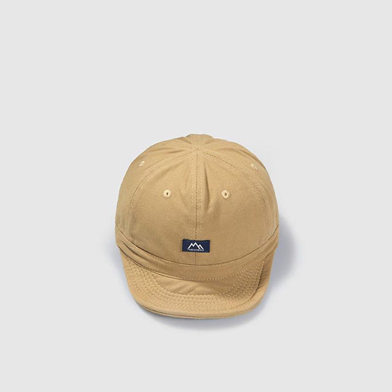 Hong Kong–style short-brim baseball cap; soft-brim slightly curved ...