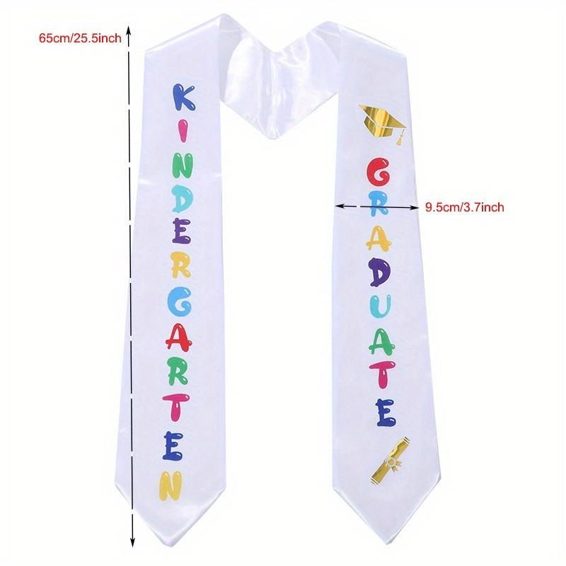 Honor Award Graduation Shoulder Strap, Ceremony Ribbon for Kindergarten, Pre-School, and Graduation Events, Elegant Event Accessory