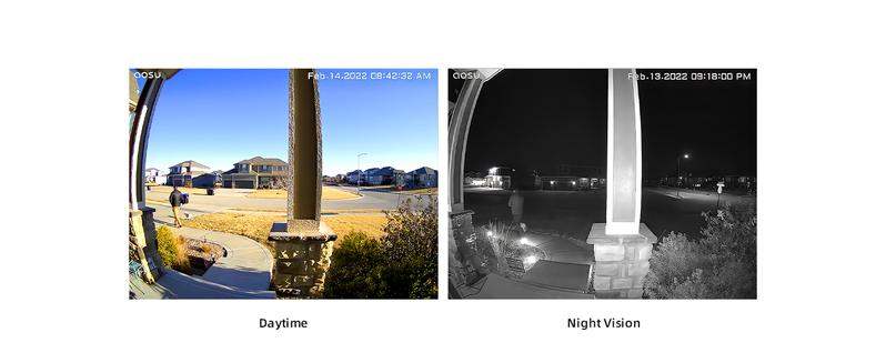 AOSU Doorbell Camera Wireless, Battery-Powered Video Doorbell with Chime, 2K Resolution, No Monthly Fees, 166° Ultra Wide Angle, 180-Day Battery Life, AI Detection, Work with Alexa & Google Assistant AOSU Doorbell Camera Wireless, Battery-Powered Video Doorbell with Chime, 2K Resolution, No Monthly Fees, 166° Ultra Wide Angle, 180-Day Battery Life, AI Detection, Work with Alexa & Google Assistant