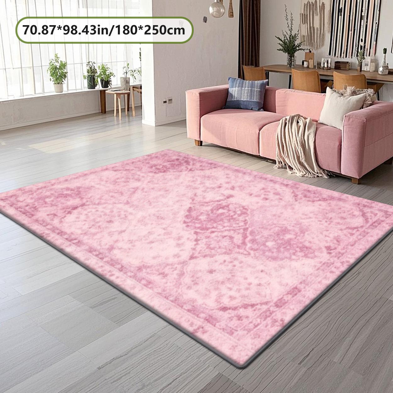 Velvet soft and comfortable patterned printed carpet, suitable for multiple scenarios, available in various sizes, soft and non-shedding.