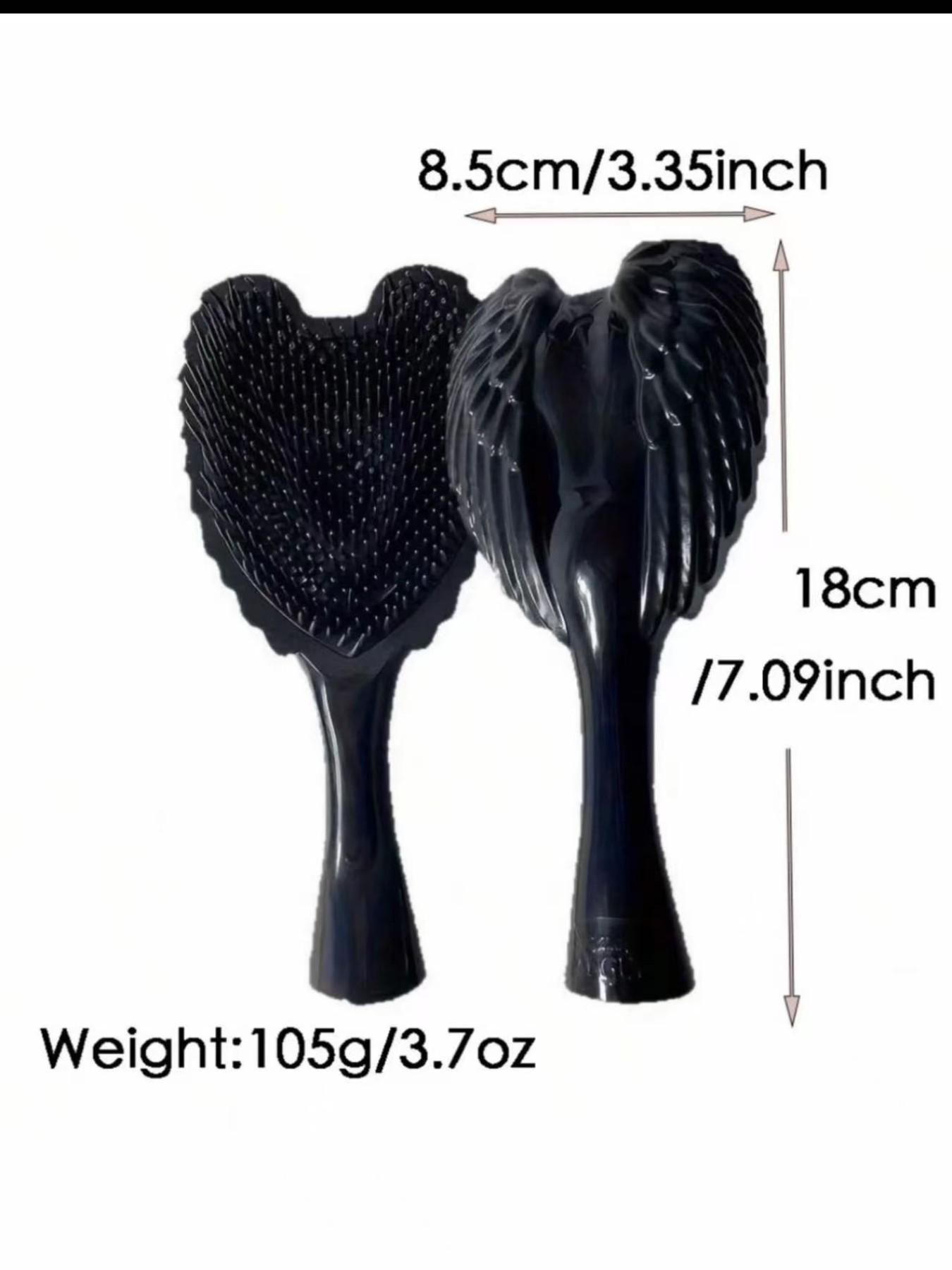 Angel Wings Comb for Smooth and Detangled Hair, Non-Heat-Based Hair Styling Tool, Ideal for Curly Hair Care, Sleek Design