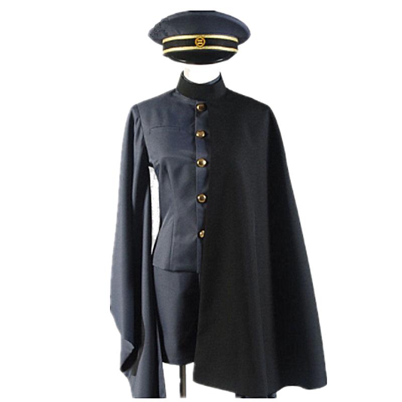 Anime Rin Len Adult Cosplay Costume Game Uniform Outfit Halloween Party Women Kimono With Hat Accessories Props Suit