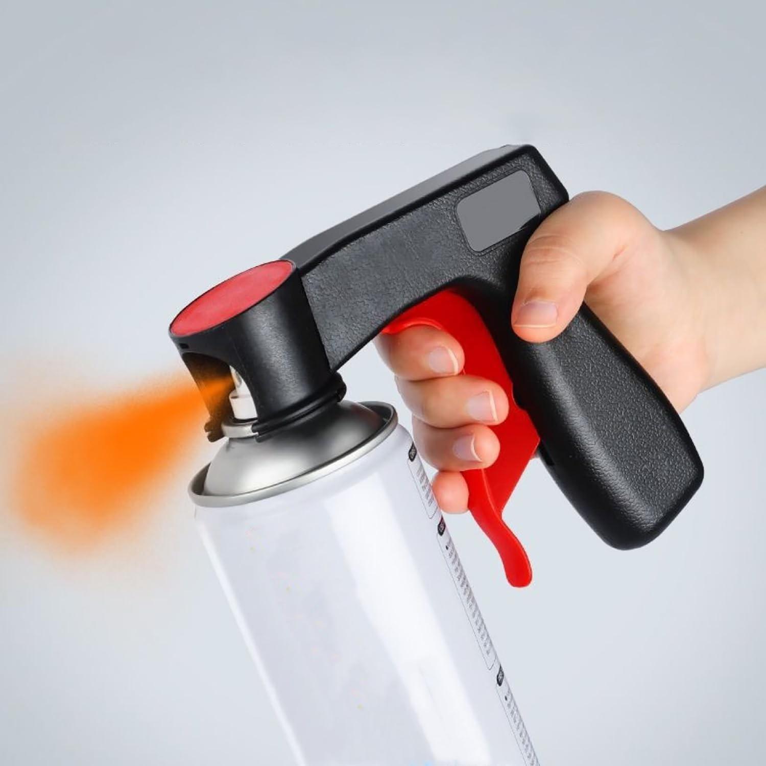 1pcs instant aerosol trigger handles, repeatable, easy to install, compatible with paint adhesives , trigger handle with full grip, body repair paint sprayer, Paint Spraying Tool