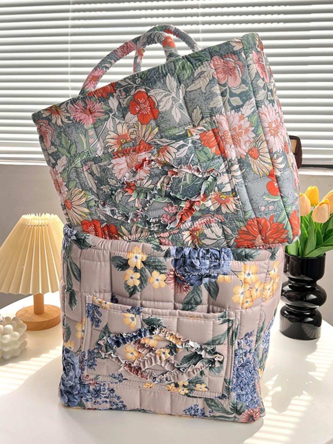 Car Interior Storage Basket, Clothing Book WorkSupplies Home Organizer Bag, Space Saving Multi-Purpose Car Accessory