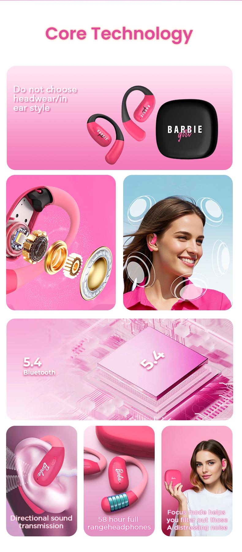 MINISO BM23 OWS Open Ear Wireless Bluetooth Earbuds HIFI Sound Quality Sports Headphones IPX5 Waterproof With microphone