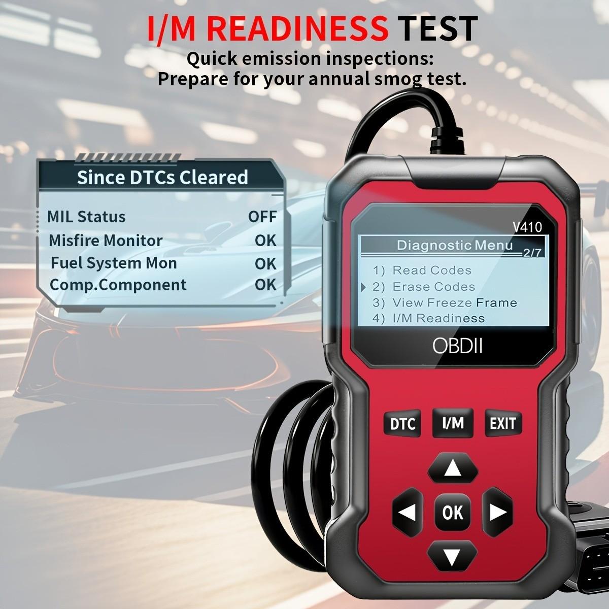 2026 Latest Obd2 Scanner Code Reader Car Engine Fault Diagnostic Tool, Automotive Diagnostic Tool, Vehicle Diagnostic Scanner, Reads and Clears Errors Since 1996, No Battery Needed
