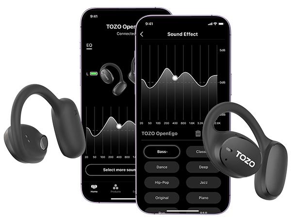 TOZO OpenEgo True Wireless Open Ear Headphone Audio Earphones Headset Electronic Earbud sport earbuds wireless earphone open-ear headphone FathersDayGift TOZO OpenEgo True Wireless Open Ear Headphone Audio Earphones Headset Electronic Earbud sport earbuds wireless earphone open-ear headphone FathersDayGift