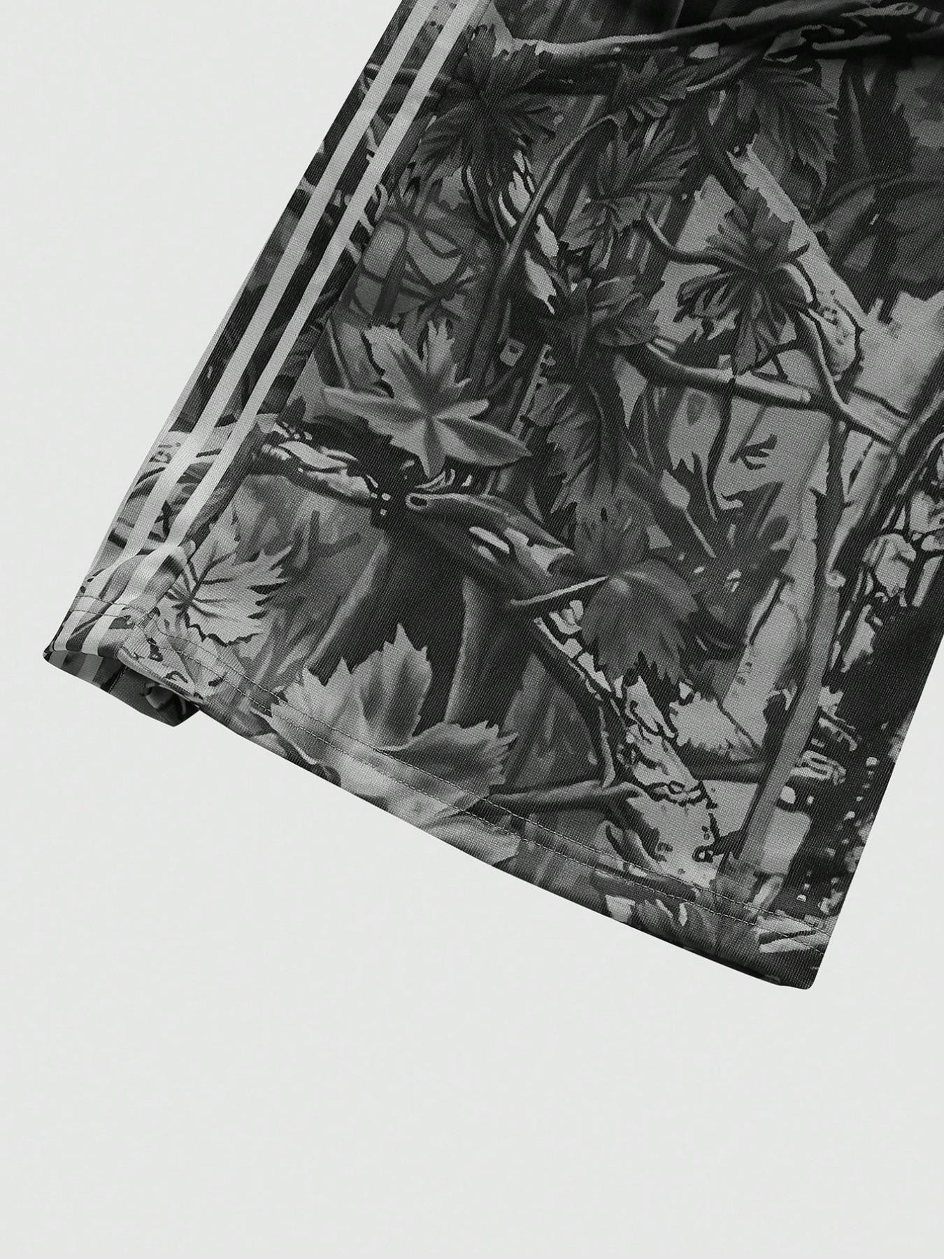 🔥 Virus Boston 23 Camouflage Tracking Pants 🔥|  Essential Y2K streetwear! Unique forest camouflage print with 3 stripe details and "BOSTON 23" logo | Comfortable wide leg fit, perfect for street style and daily styling 🔥