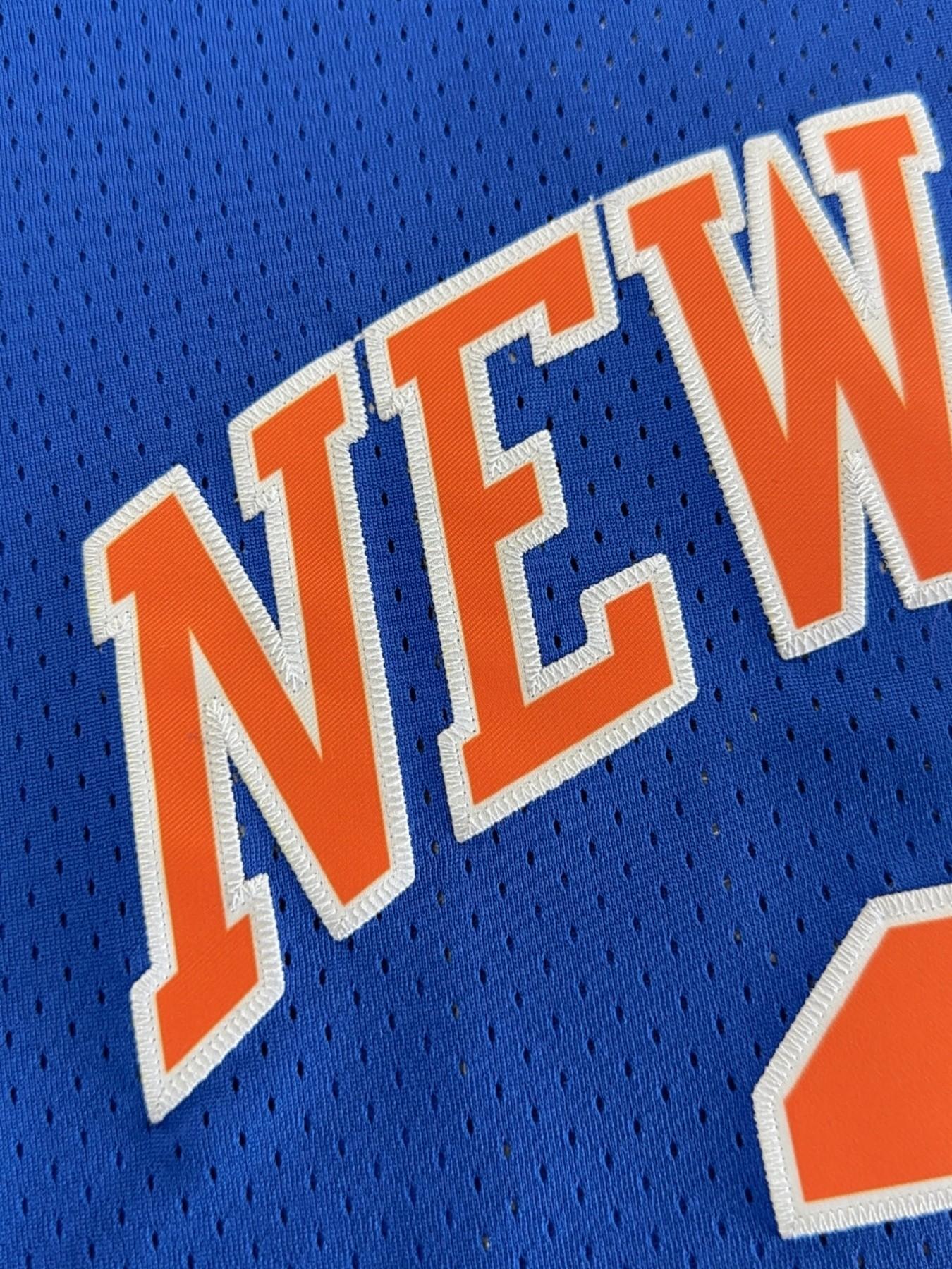 Men's Classic 90s New York #33 Vintage Basketball Jersey | Embroidered Mesh Retro Jersey